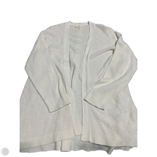 Cardigan By Terra & Sky In White, Size: 1x