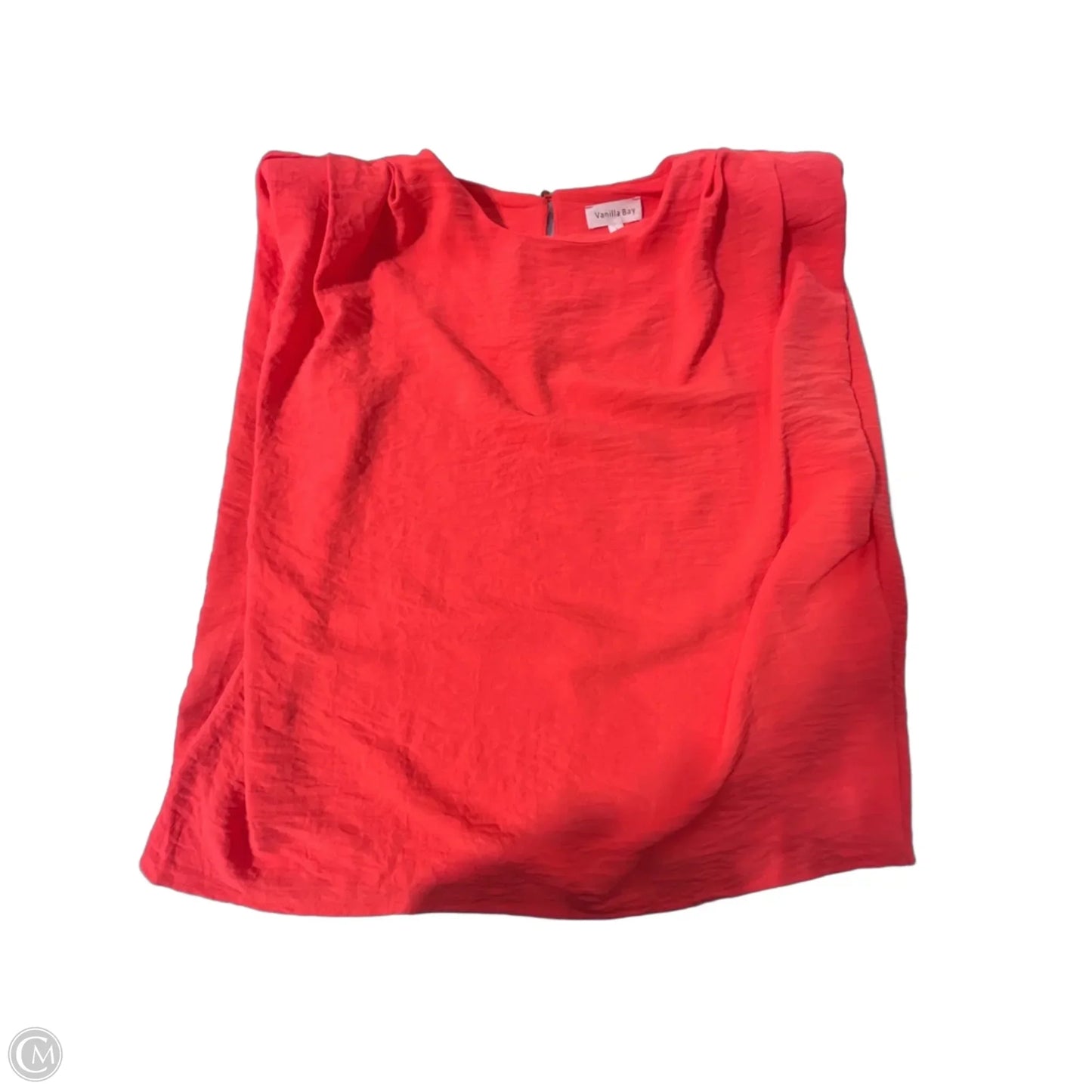 Top Short Sleeve By Vanilla Bay In Coral, Size: L