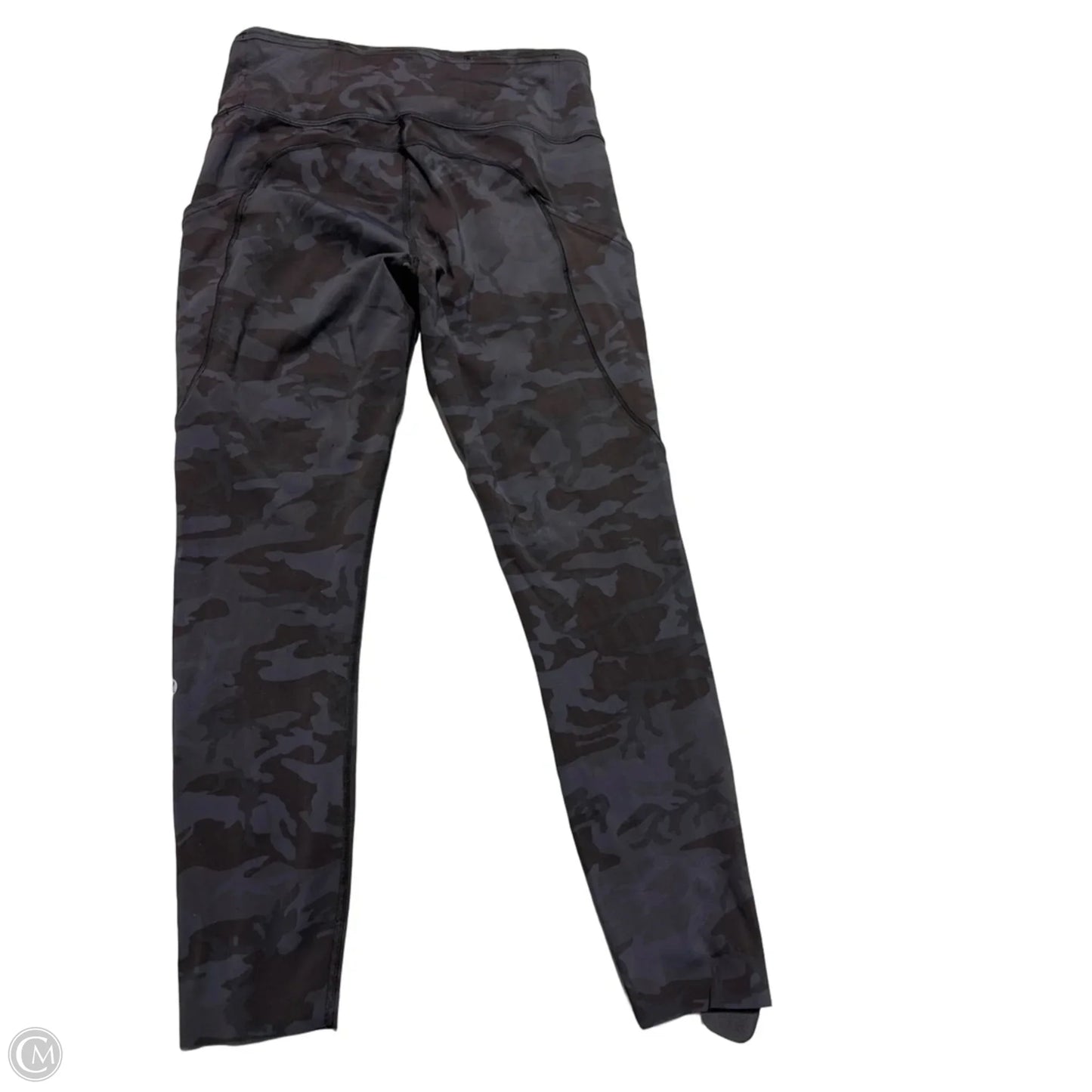 Athletic Leggings By Lululemon In Camouflage Print, Size: 8