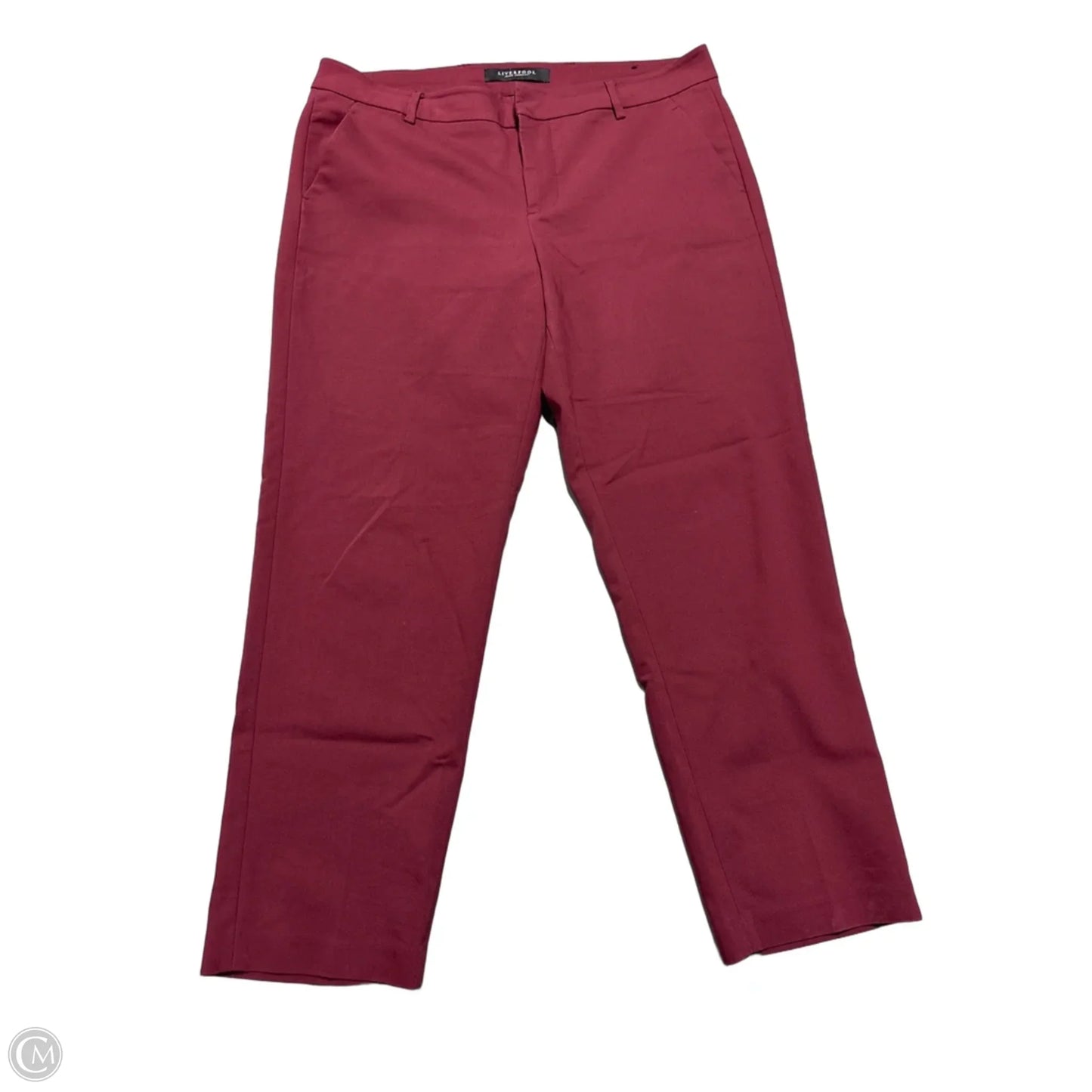 Pants Other By Liverpool In Maroon, Size: 12