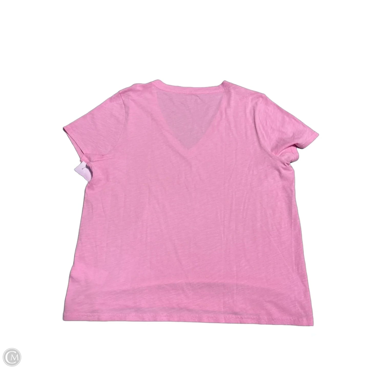 Top Short Sleeve By J. Crew In Pink, Size: Xl