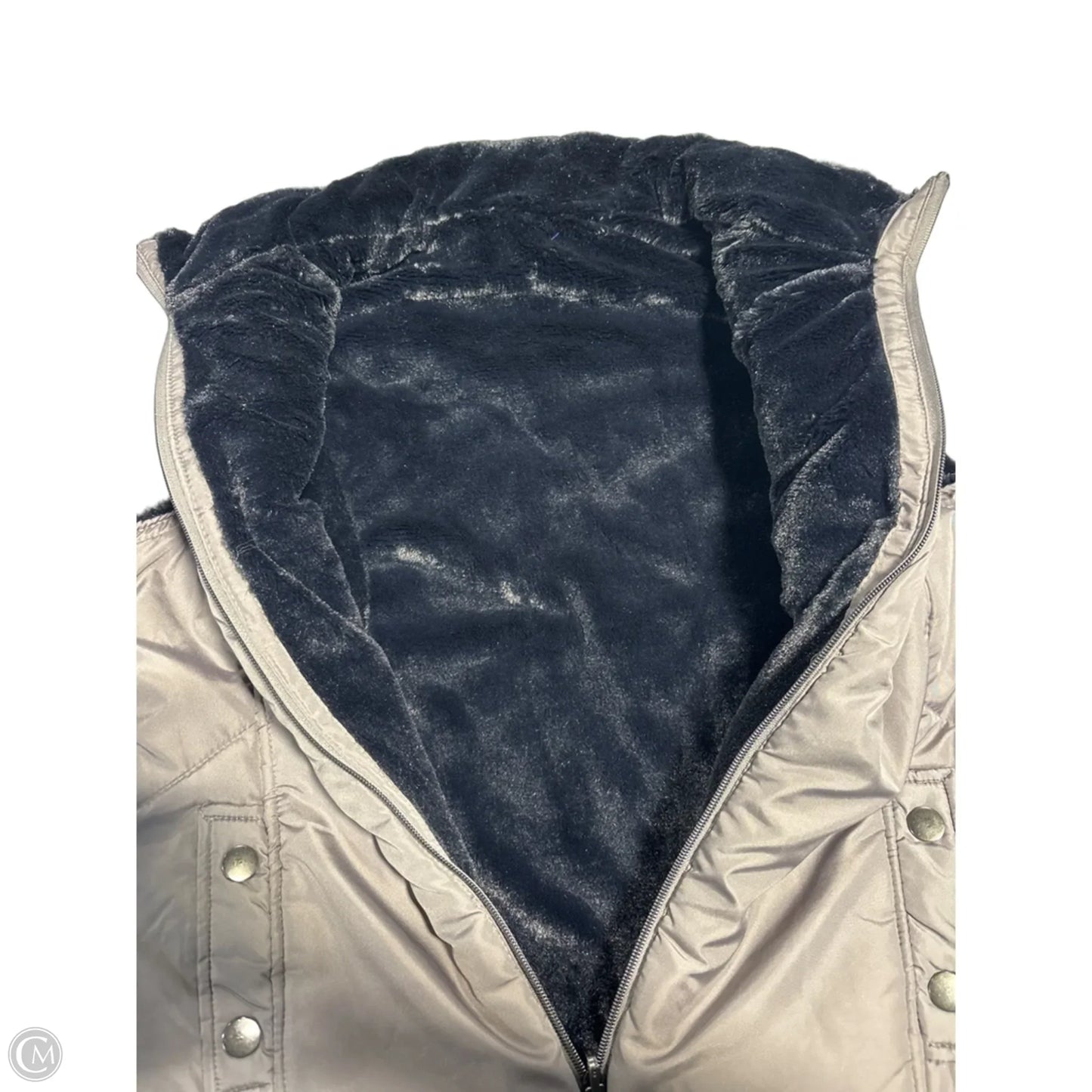 Vest Puffer & Quilted By Cmc In Brown, Size: M