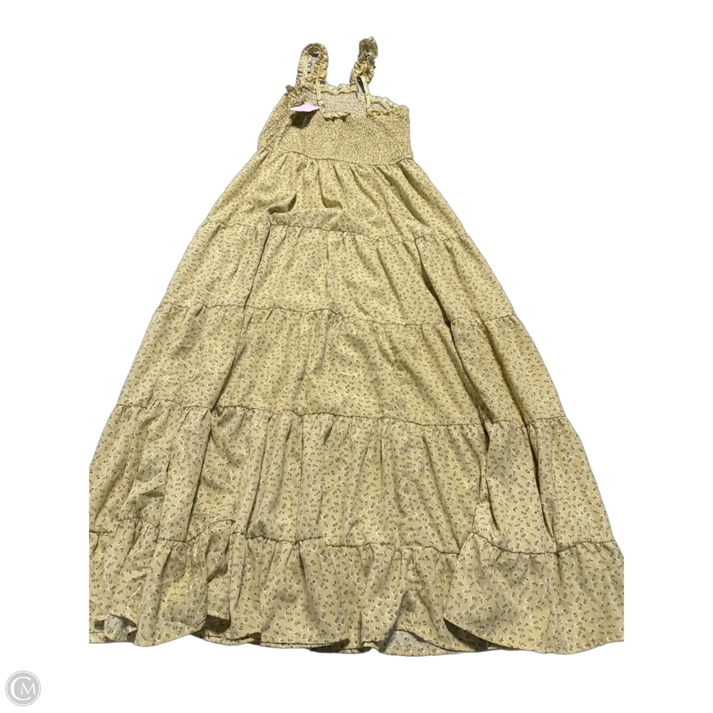 Dress Casual Maxi By Shein In Yellow, Size: S