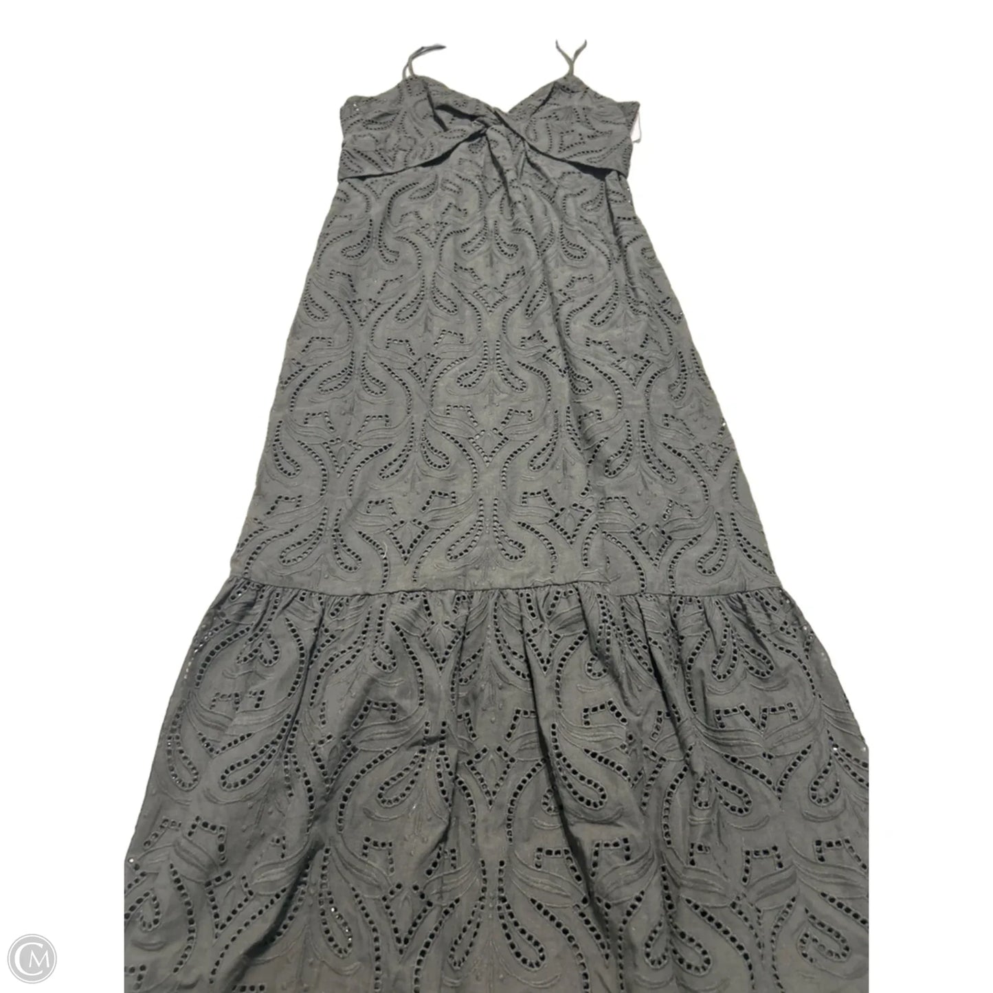 Dress Casual Midi By Banana Republic In Black, Size: M