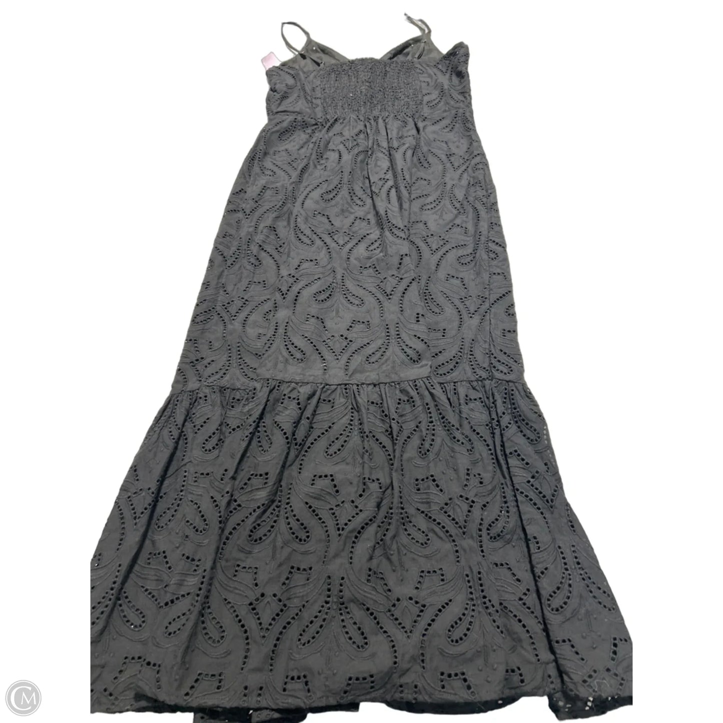 Dress Casual Midi By Banana Republic In Black, Size: M