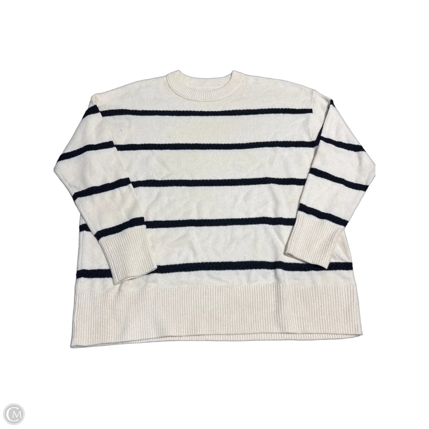 Sweater By Aerie In Black & Cream, Size: S