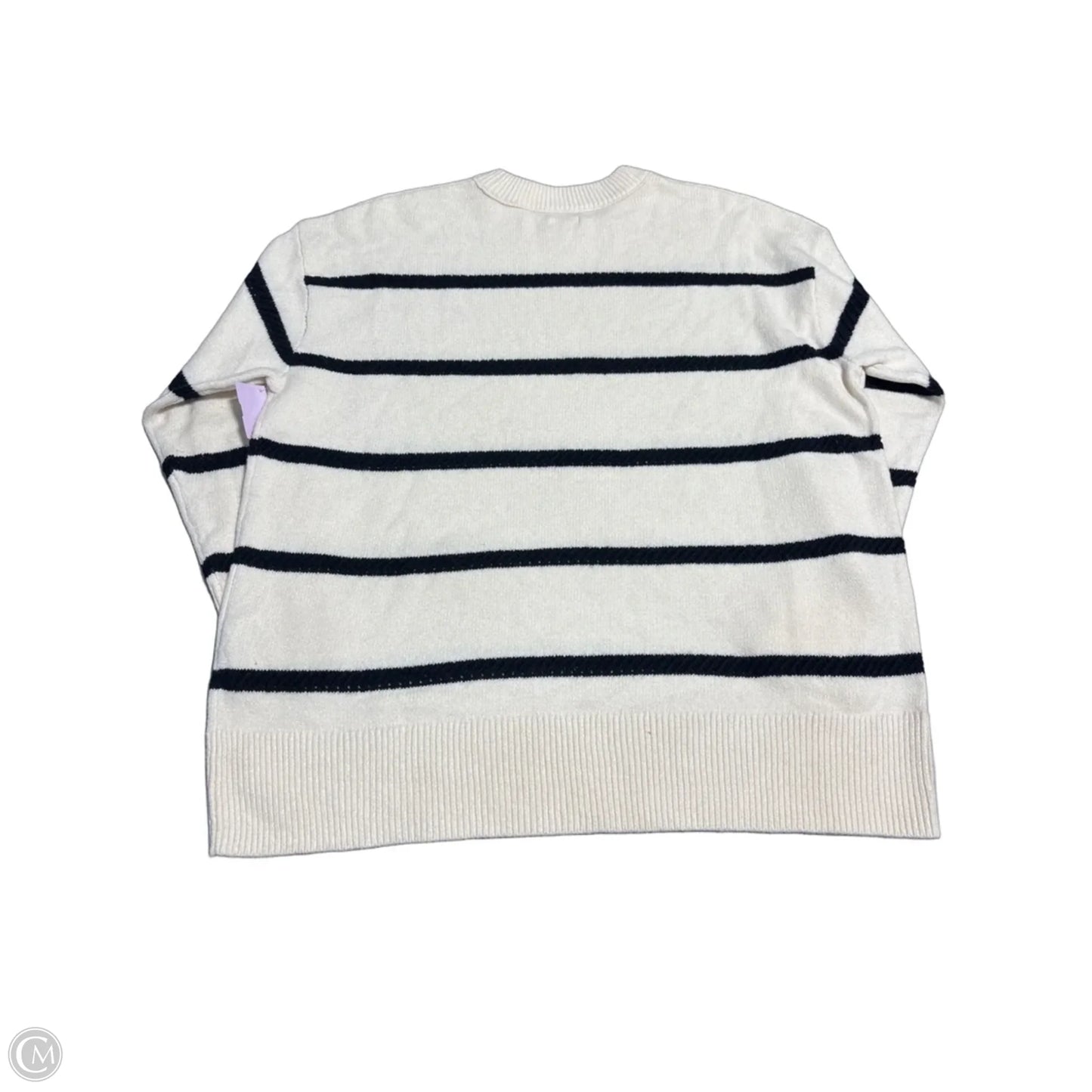 Sweater By Aerie In Black & Cream, Size: S