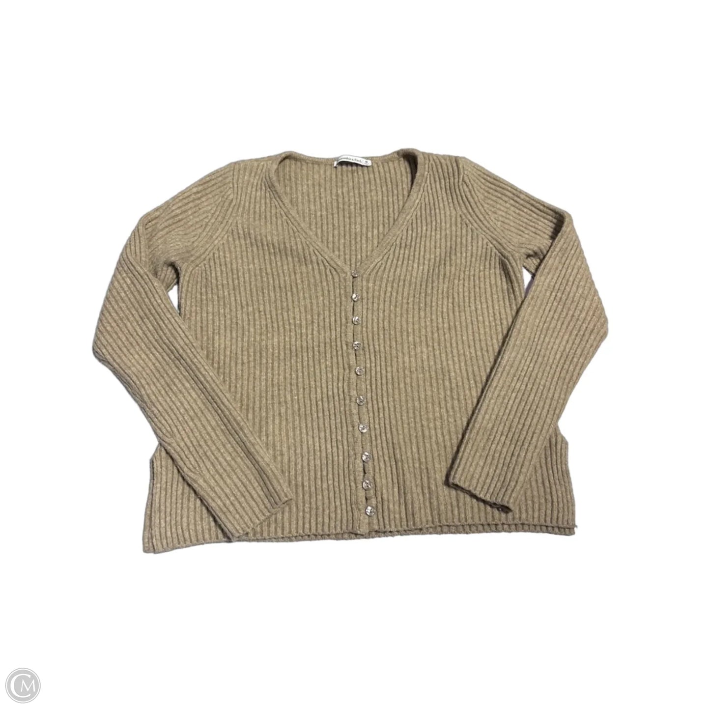 Sweater By Abercrombie And Fitch In Tan, Size: M
