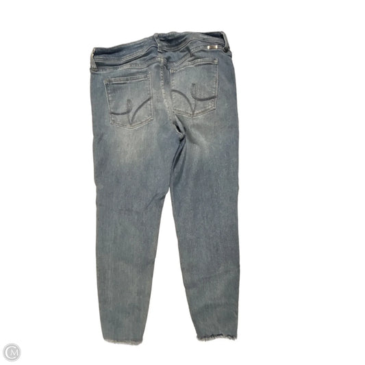 Jeans Straight By Kancan In Blue Denim, Size: 16