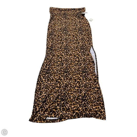 Skirt Maxi By No Boundaries In Animal Print, Size: S