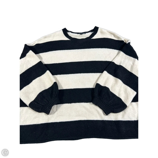 Sweater By Sanctuary In Black & Tan, Size: 2x