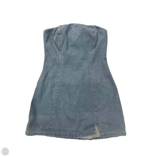 Dress Casual Short By Cmc In Blue Denim, Size: M