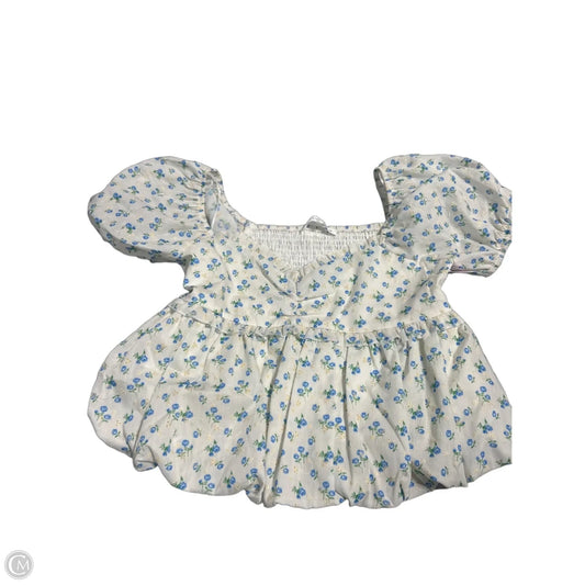 Top Short Sleeve By Altard State In Floral Print, Size: M