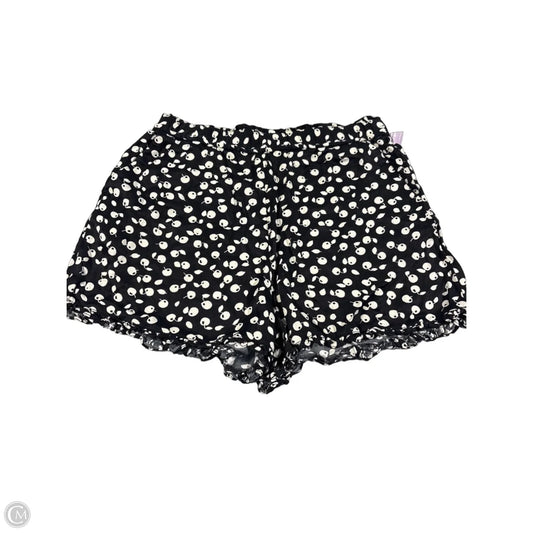 Shorts By Anthropologie In Black & White, Size: M