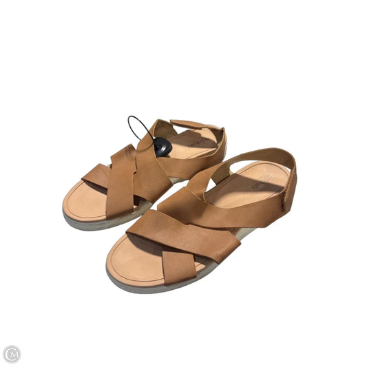 Sandals Flats By Dr Scholls In Brown, Size: 8