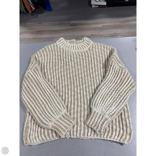 Sweater By Pol In Tan, Size: S