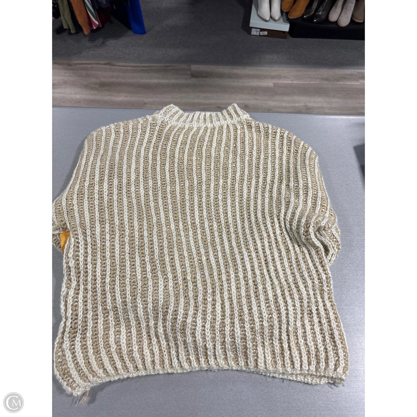 Sweater By Pol In Tan, Size: S