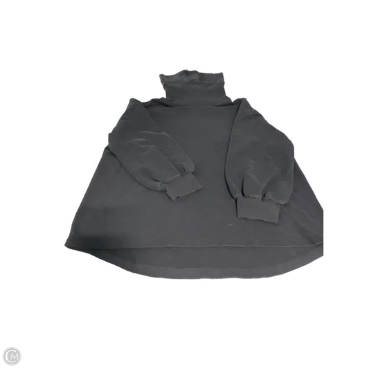 Top Long Sleeve By Ava & Viv In Black, Size: 1x