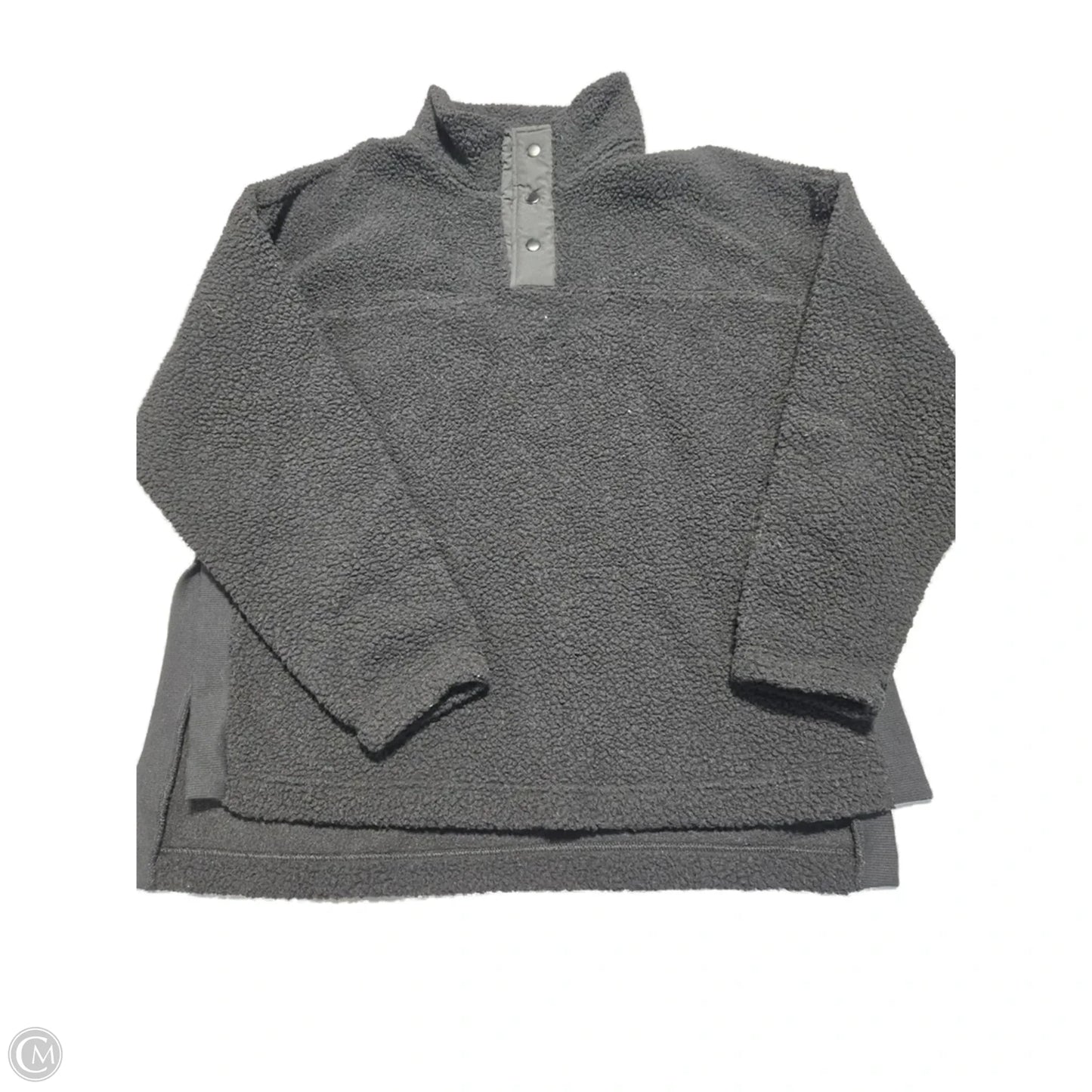 Coat Faux Fur & Sherpa By Old Navy In Black, Size: L