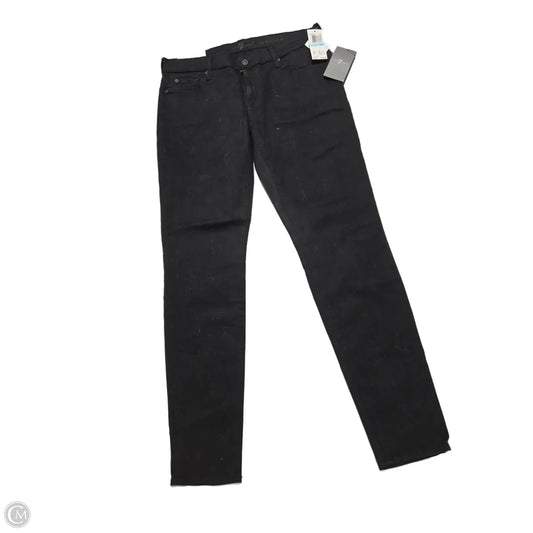 Jeans Skinny By 7 For All Mankind In Black, Size: 30