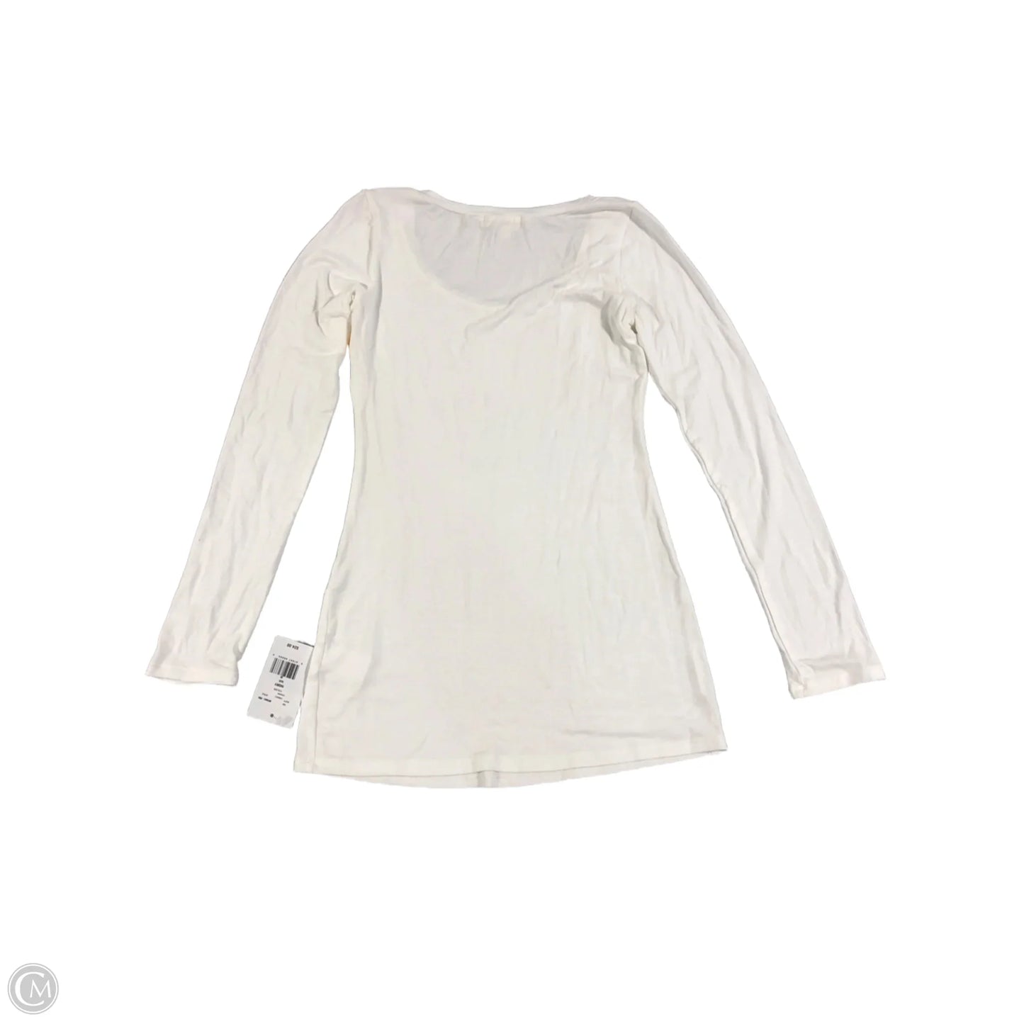 Top Short Sleeve Basic By Moa Moa In White, Size: Xs