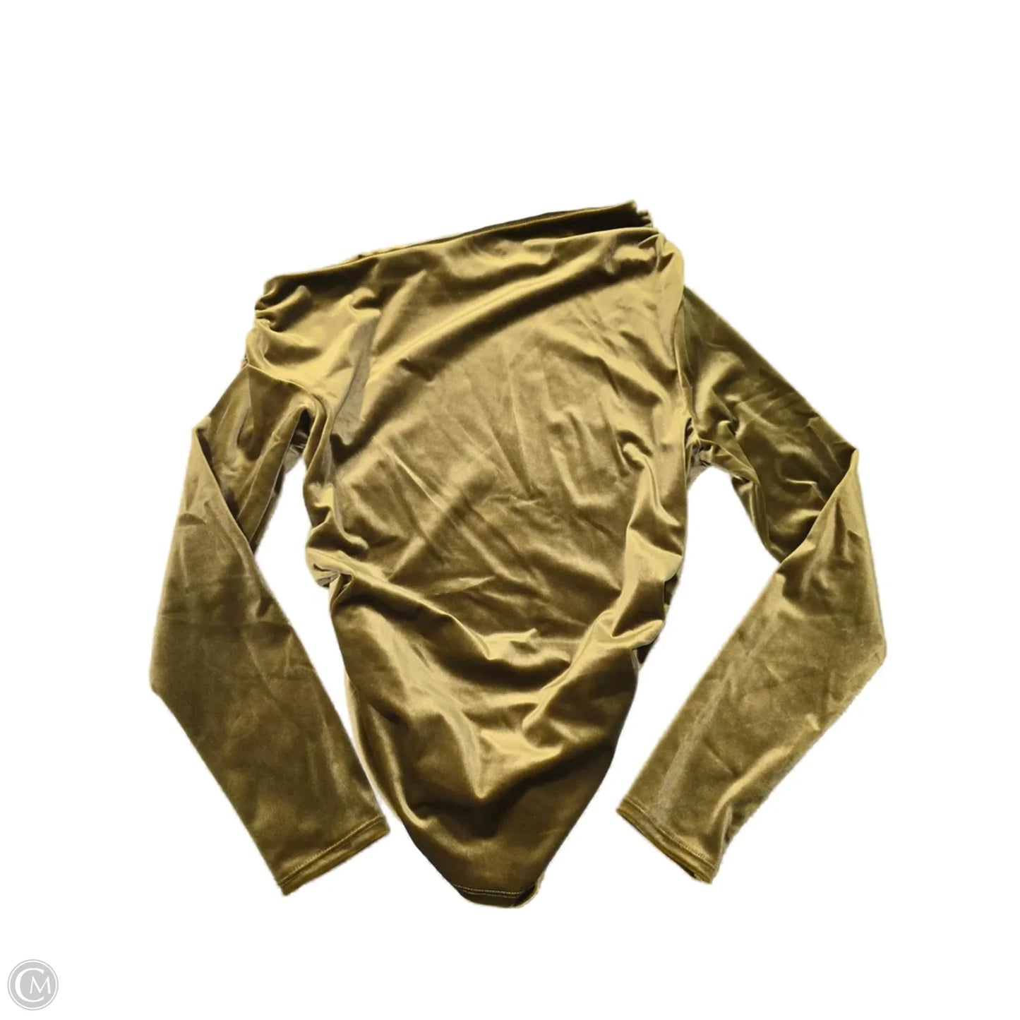Top Long Sleeve By Abercrombie And Fitch In Yellow, Size: S