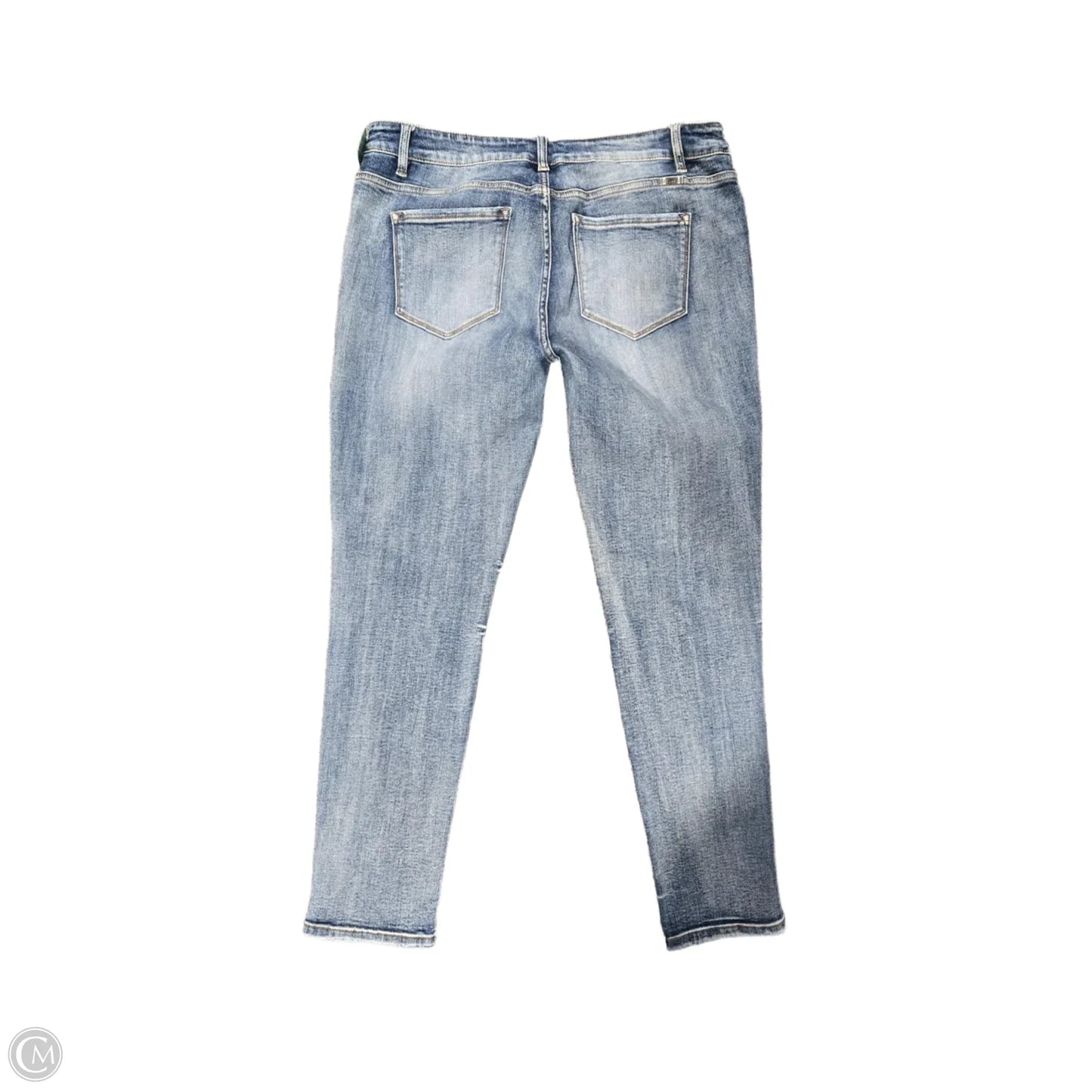 Jeans Boot Cut By Kancan In Blue Denim, Size: 12