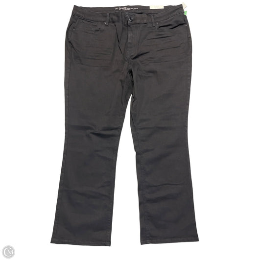 Jeans Boot Cut By Maurices In Black, Size: 24