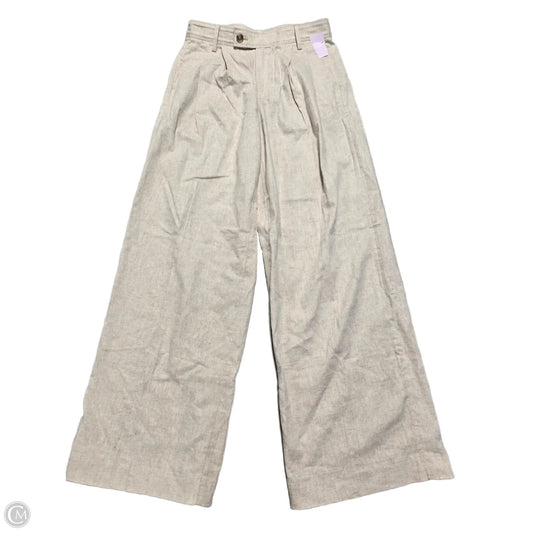 Pants Wide Leg By Banana Republic In Cream, Size: 4