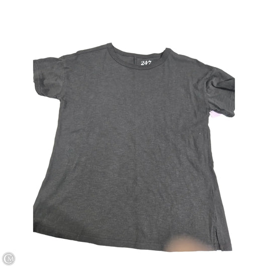 Top Short Sleeve Basic By Maurices In Black, Size: M