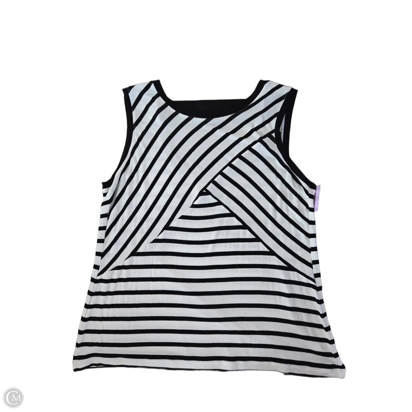 Tank Top By Cabi In Striped Pattern, Size: L