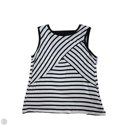 Tank Top By Cabi In Striped Pattern, Size: L