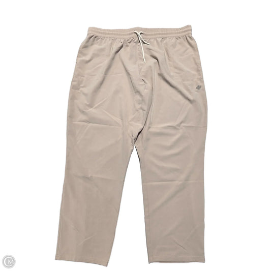 Athletic Capris By Cmc In Tan, Size: 2x