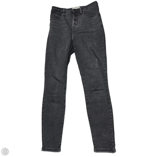 Jeans Skinny By Everlane In Black, Size: 4
