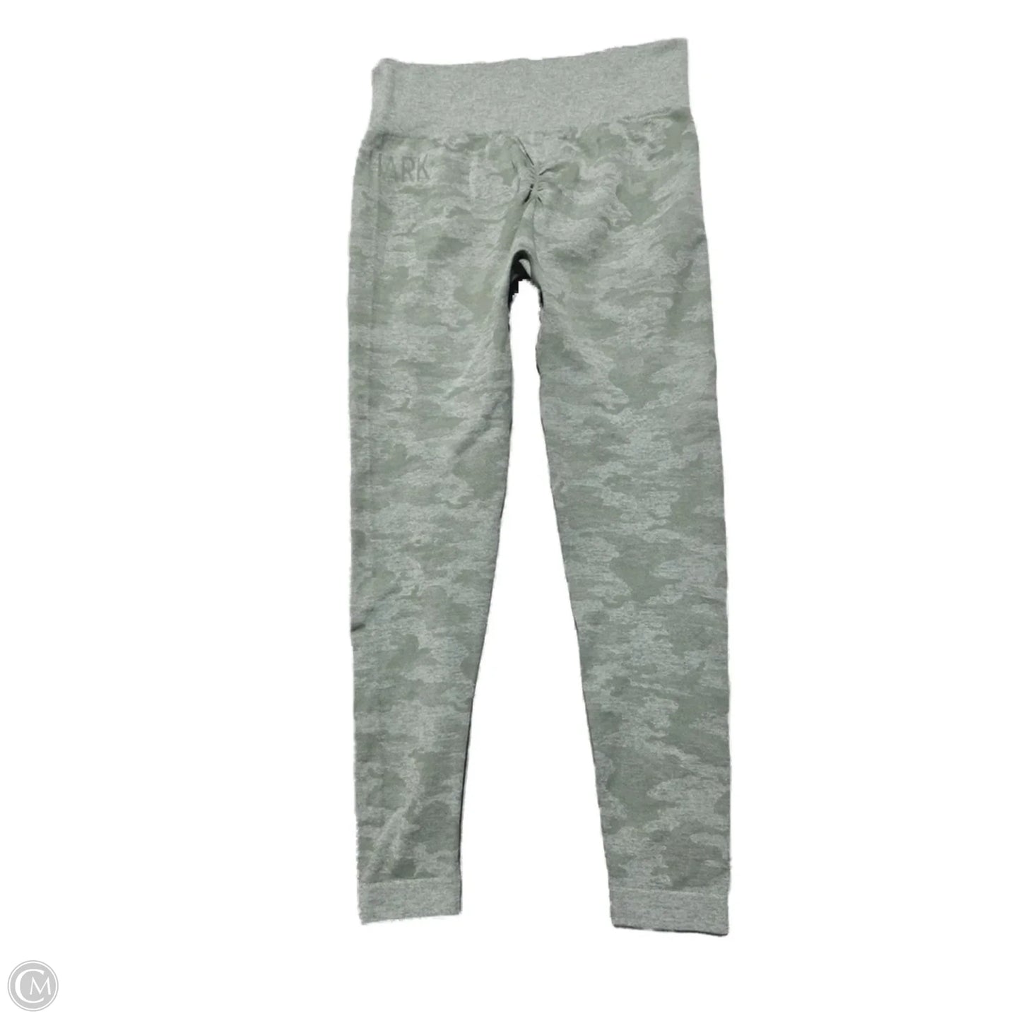 Athletic Leggings By Gym Shark In Green, Size: L
