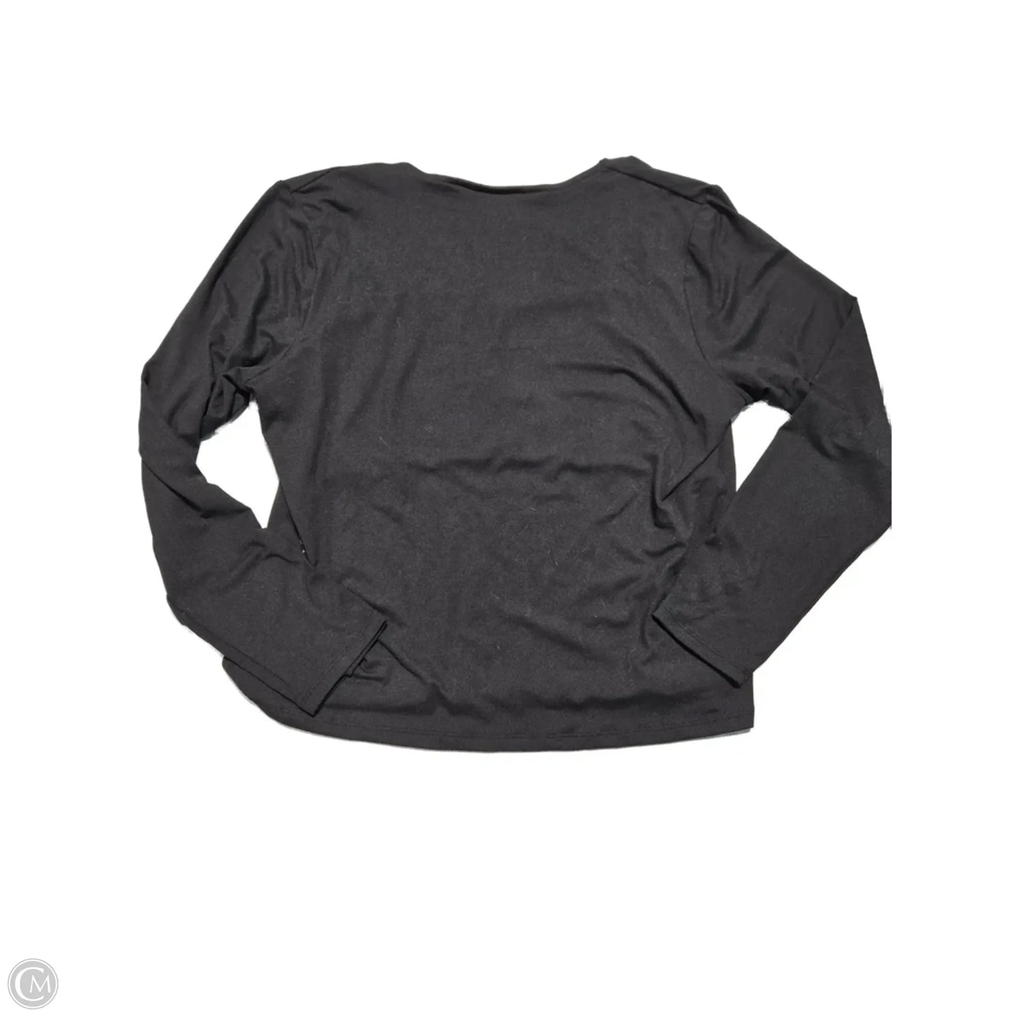 Top Long Sleeve By H&m In Black, Size: Xl