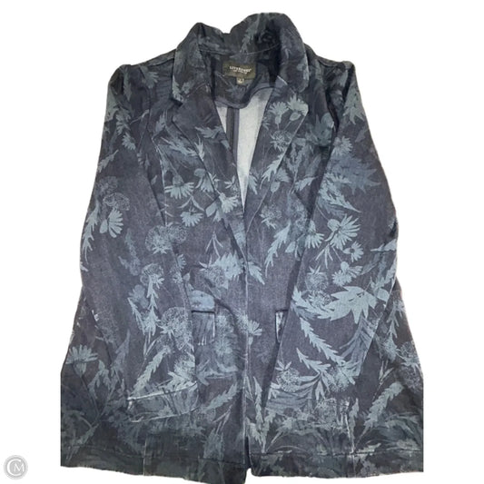 Jacket Denim By Liverpool In Blue Denim, Size: L