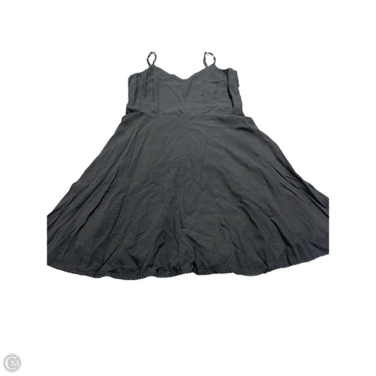 Dress Casual Midi By Gap In Black, Size: M