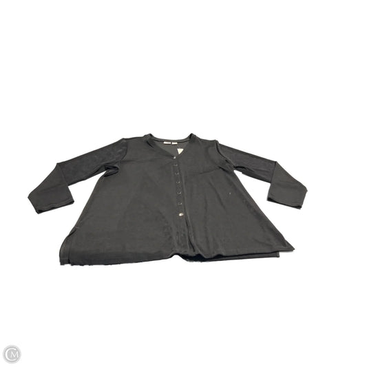 Cardigan By Chicos In Black, Size: Xl