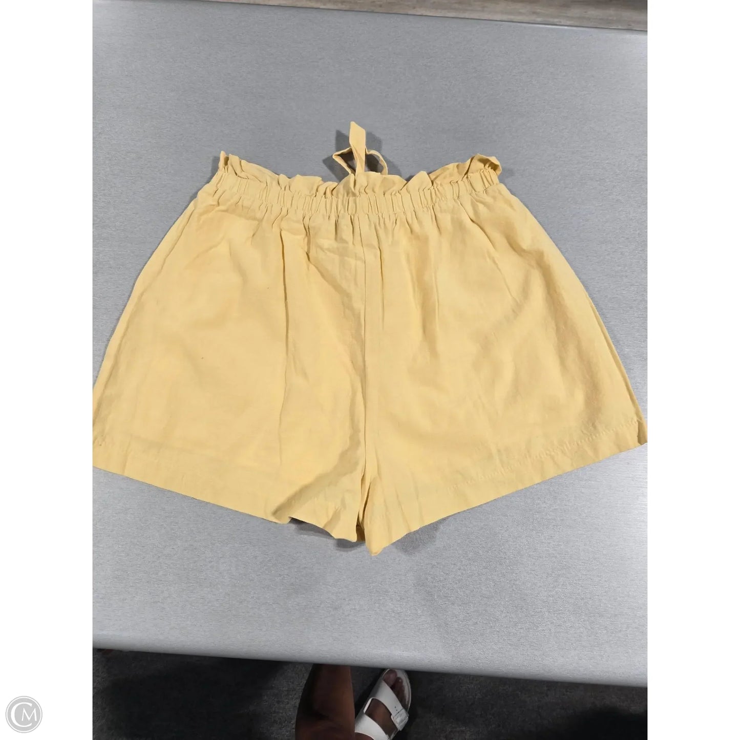 Shorts By Lush In Yellow, Size: M