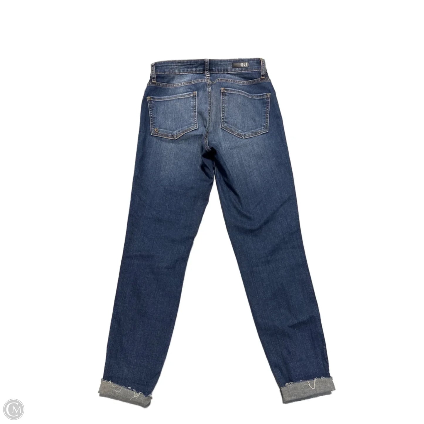 Jeans Skinny By Kut In Blue Denim, Size: 4