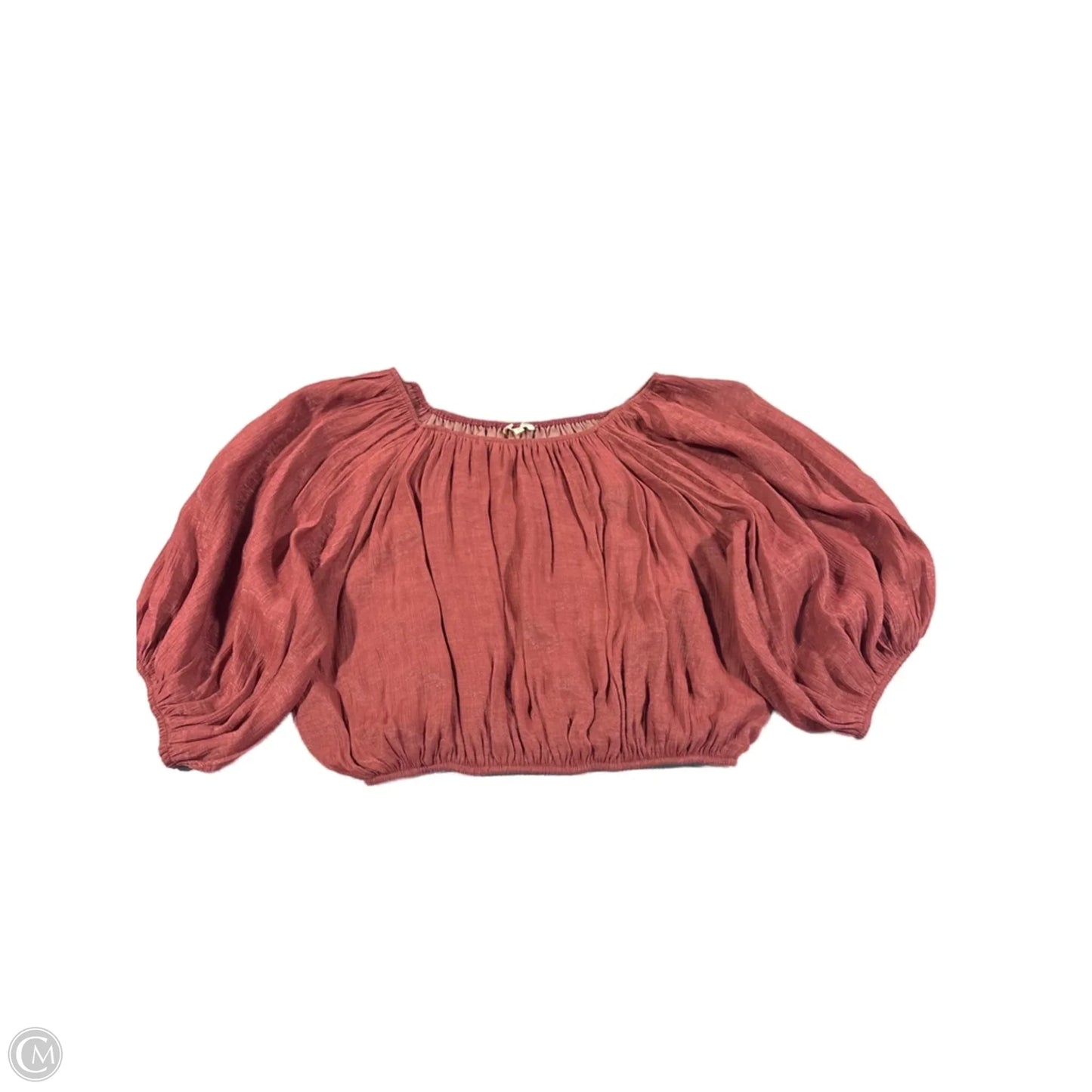 Top Short Sleeve By La Miel In Red, Size: S