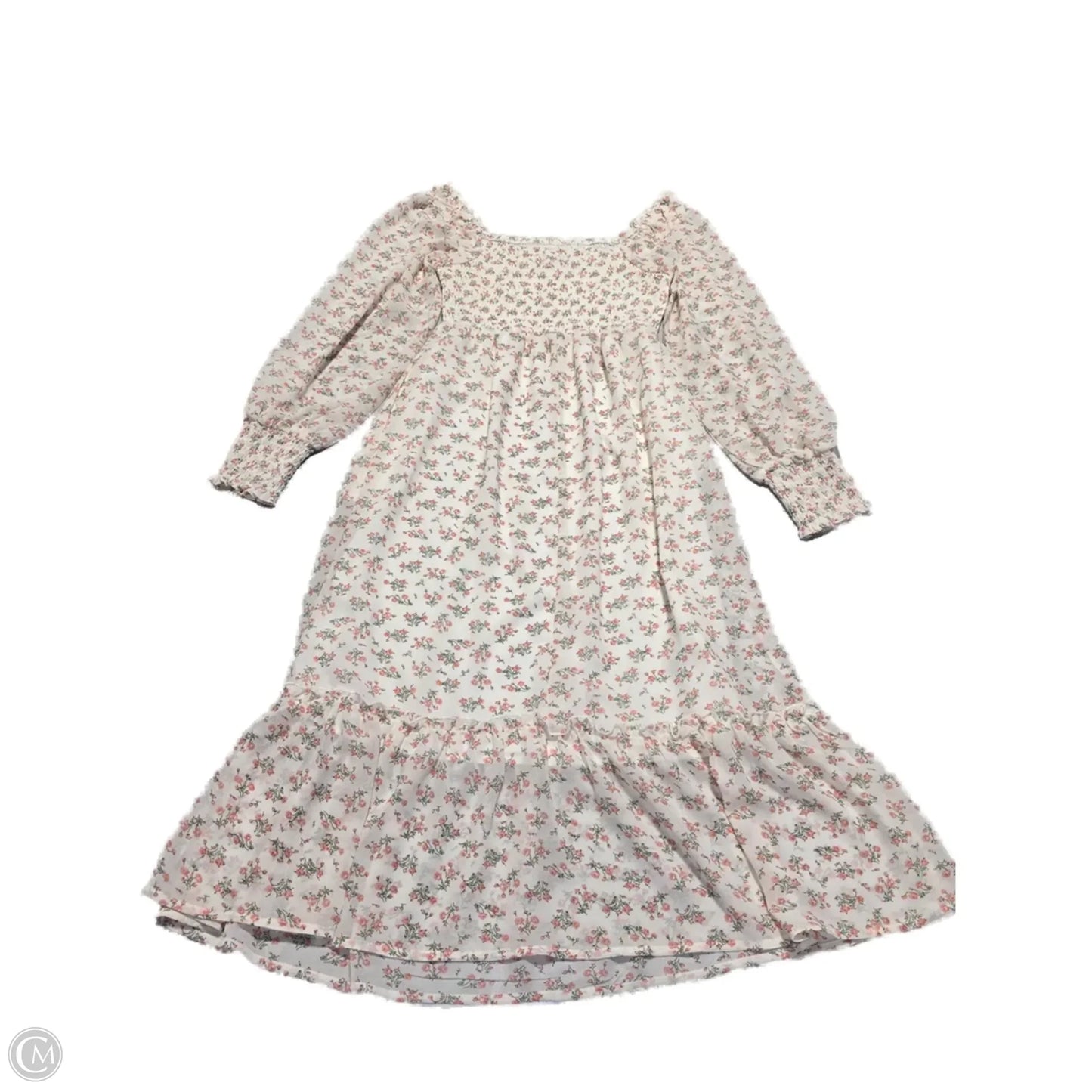 Dress Casual Maxi By Cmc In Floral Print, Size: S