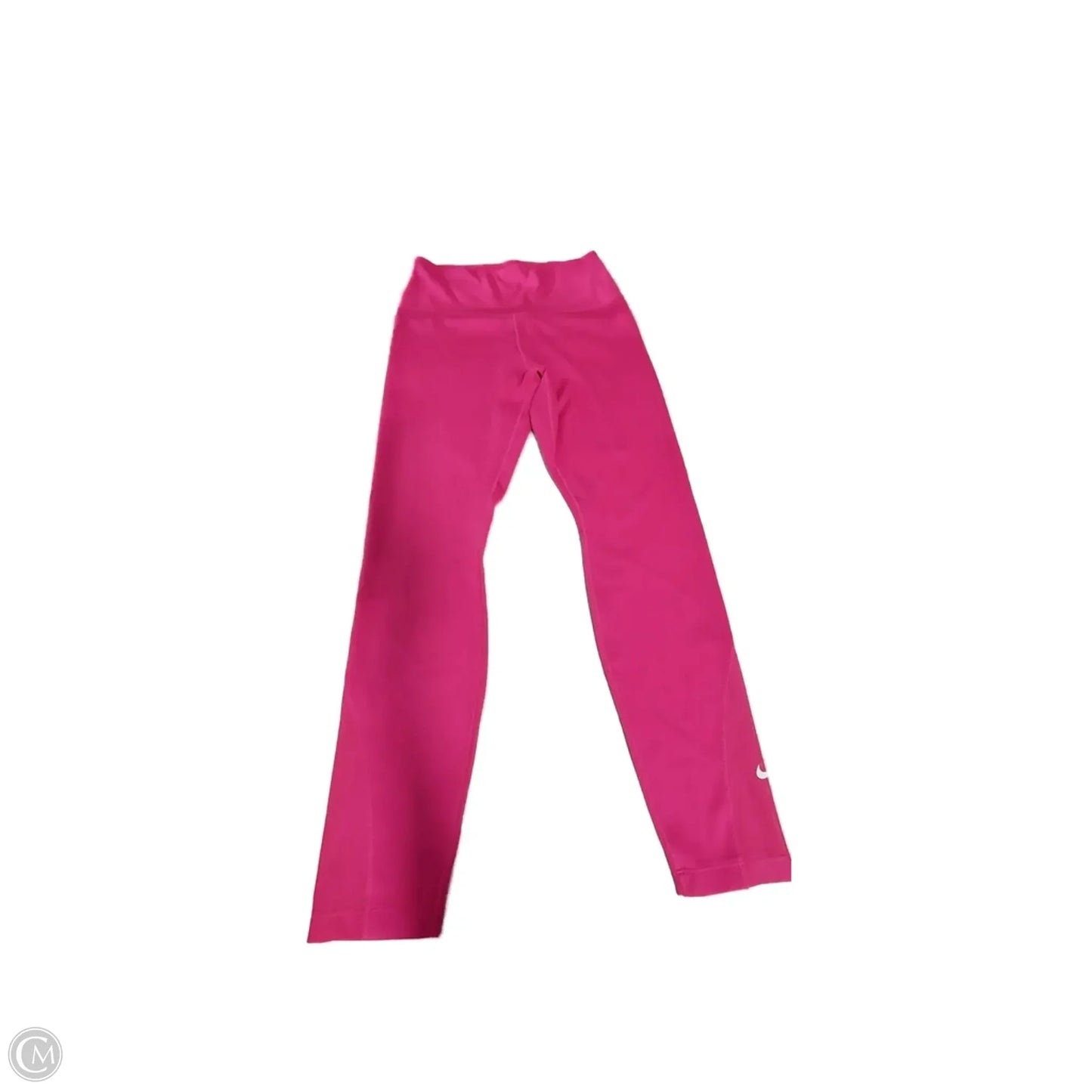 Athletic Leggings By Nike In Pink, Size: M