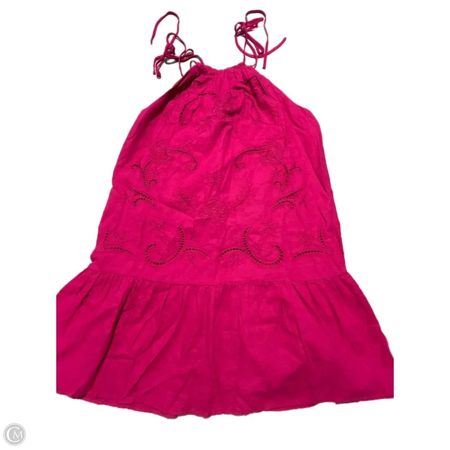 Dress Casual Short By Ann Taylor In Pink, Size: Mp