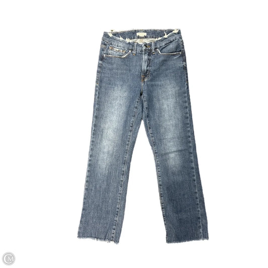 Jeans Straight By Good American In Blue Denim, Size: 6