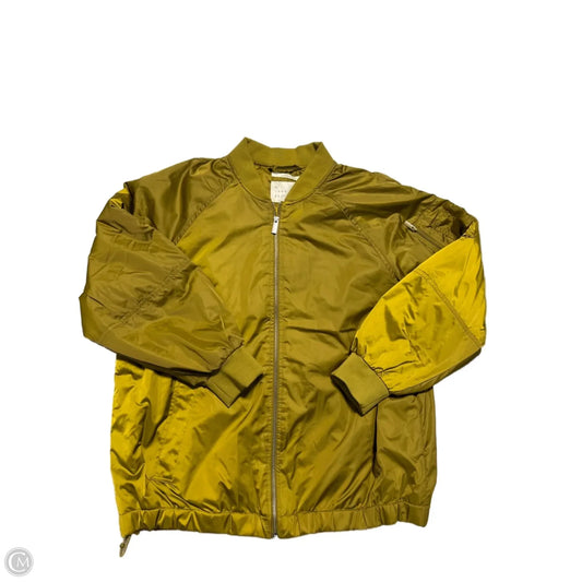 Jacket Puffer & Quilted By A New Day In Green, Size: L