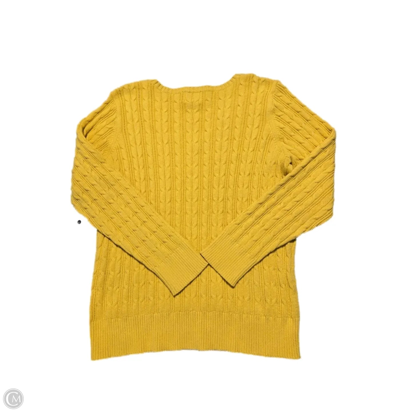 Sweater By St Johns Bay In Yellow, Size: Xxl