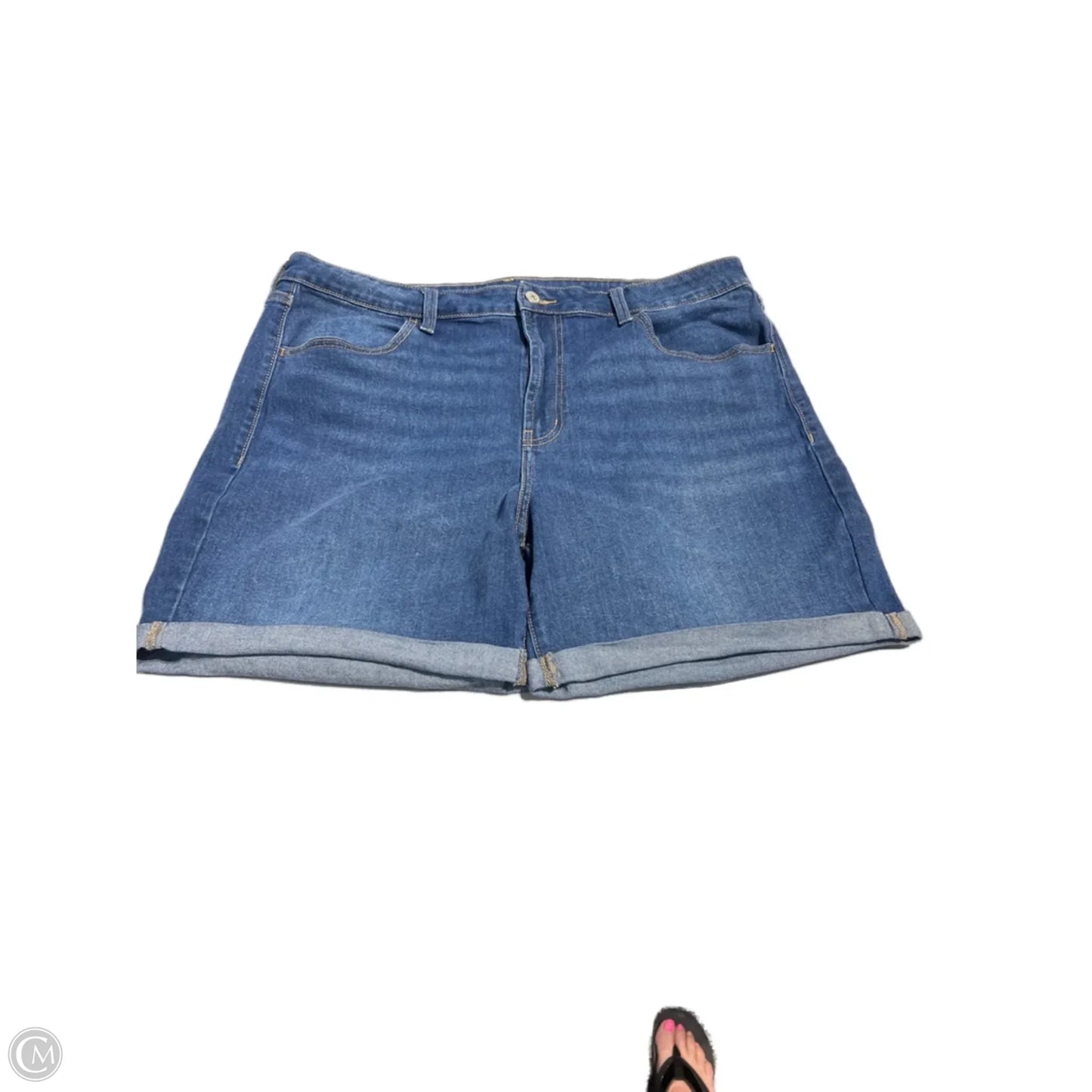 Shorts By Old Navy In Blue Denim, Size: 18