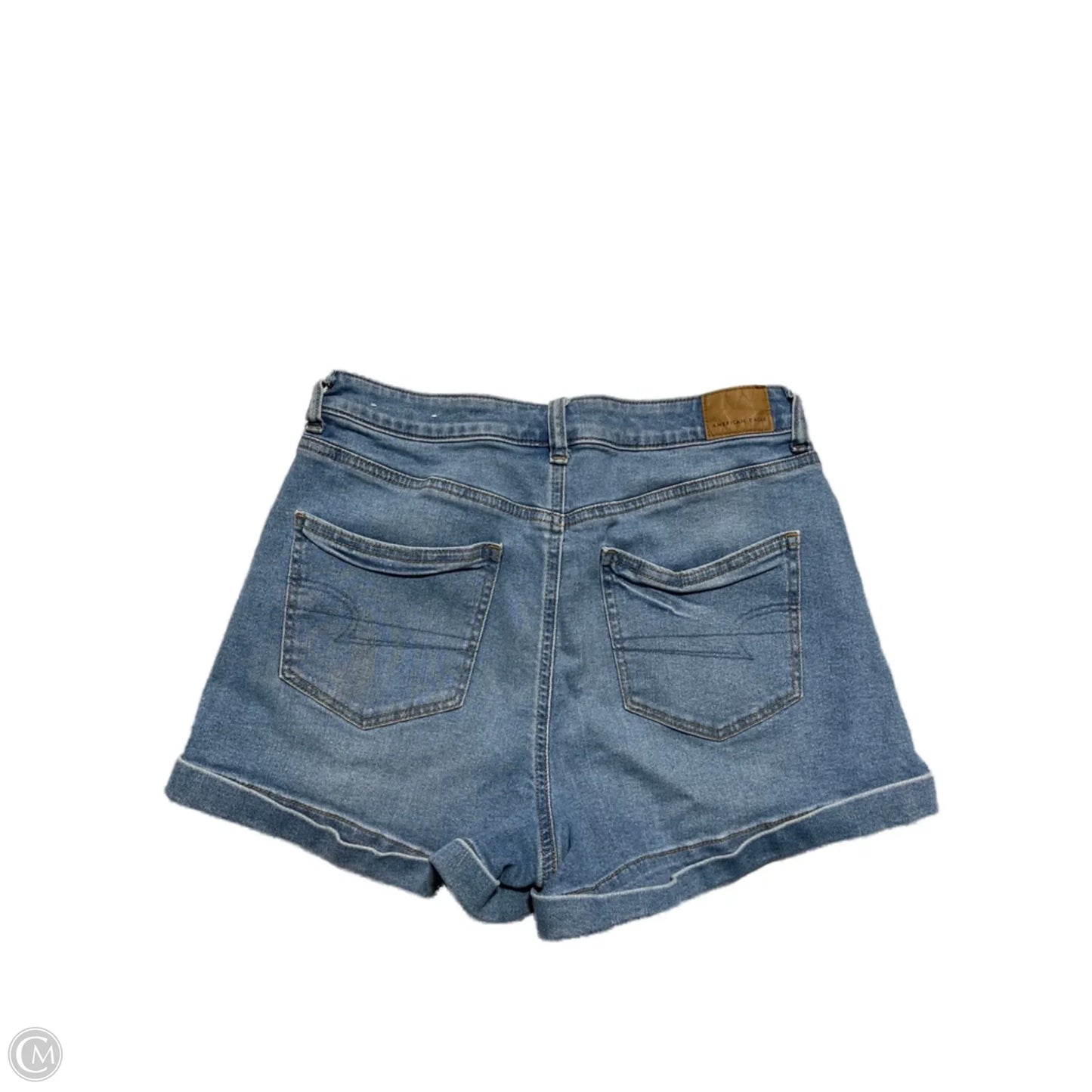 Shorts By American Eagle In Blue Denim, Size: 8